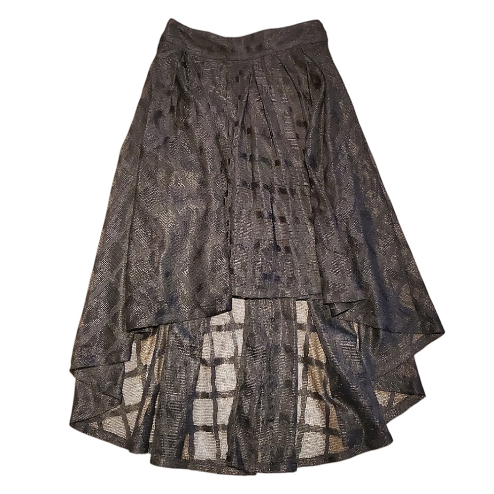 Ina Skirt High Low Hem Mesh Lace Whimsigoth Fairy Grunge Dark Romantic Feminine